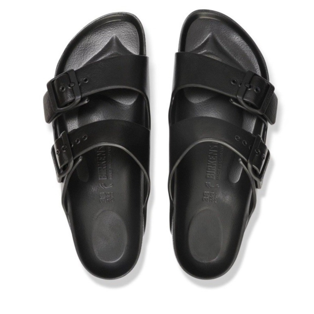 New Birkenstock Arizona Essentials EVA Sandals Black Waterproof Beach Slides 41